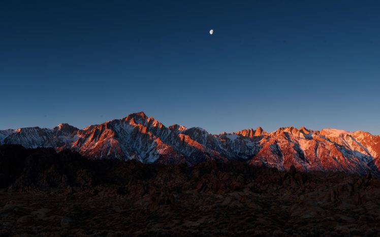 mountains, Sun, Sunrise, River, Panorama, Sky HD Wallpaper Desktop Background