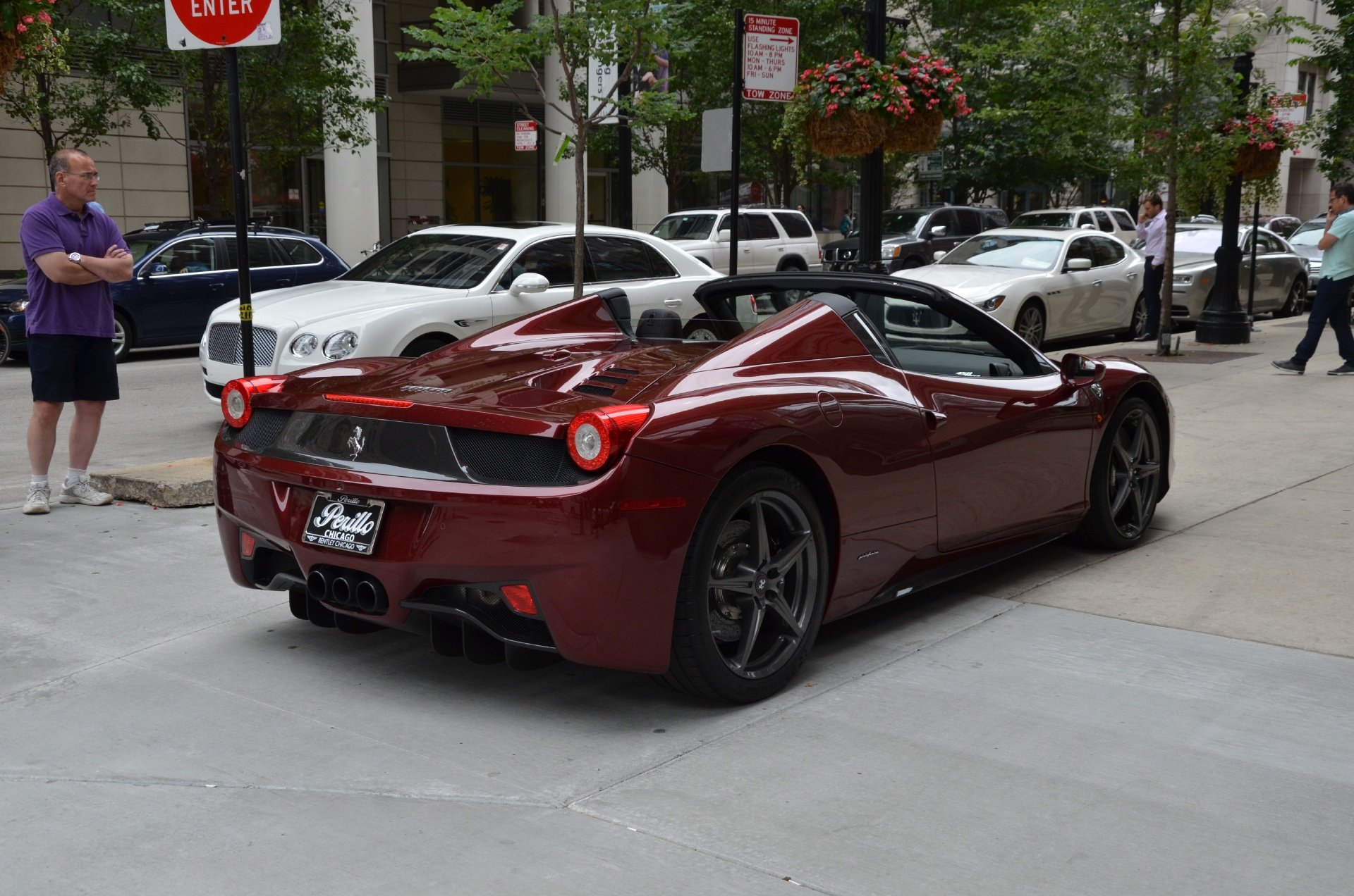 2012, Ferrari, 458, Spider, Cars, Rubino, Micalizzato Wallpaper