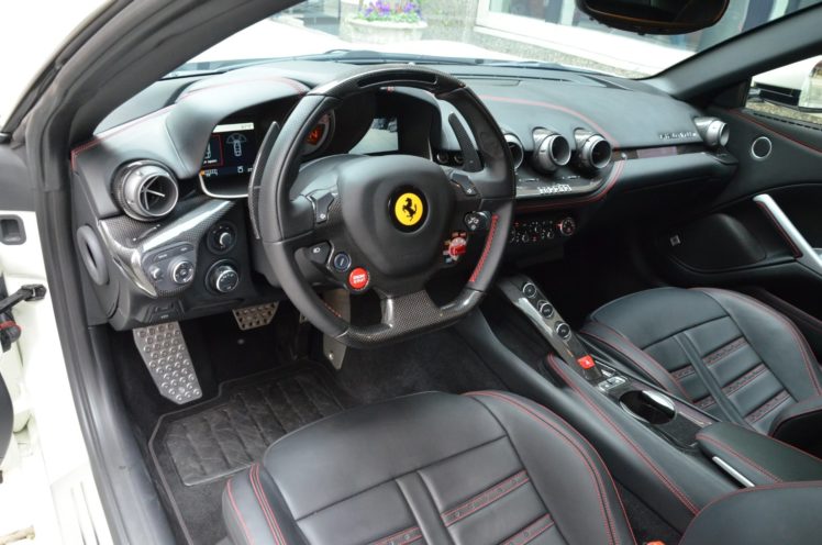 2014, Ferrari, F12, Berlinetta, Cars, Bianco, Avus HD Wallpaper Desktop Background