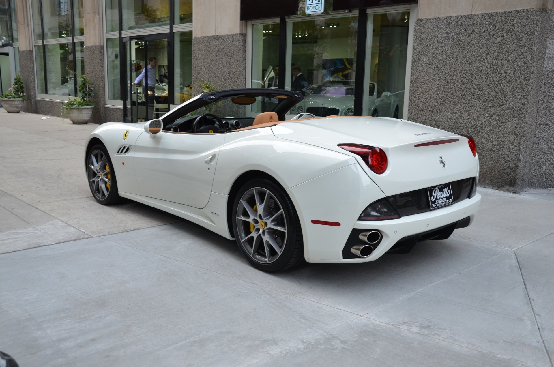2012, Ferrari, California, Convertible, Cars, Bianco, Avus Wallpaper
