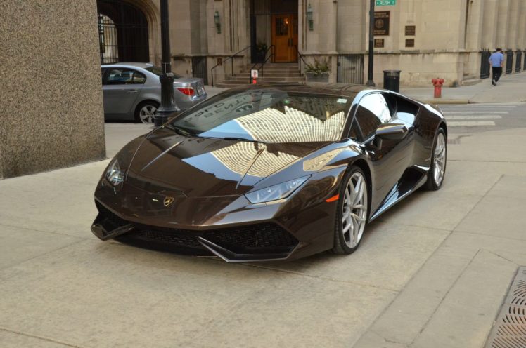 2015, Lamborghini, Huracan, Lp610 4, Coupe, Cars, Marrone, Alcestis HD Wallpaper Desktop Background