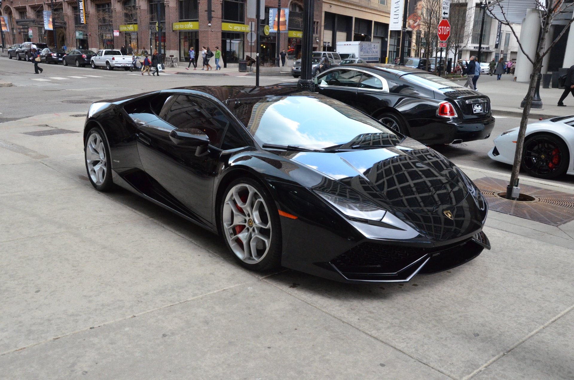 2015, Lamborghini, Huracan, Lp610 4, Coupe, Cars, Nero, Noctis, Black Wallpaper