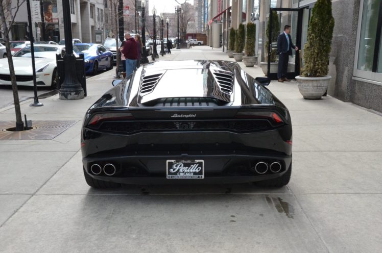 2015, Lamborghini, Huracan, Lp610 4, Coupe, Cars, Nero, Noctis, Black HD Wallpaper Desktop Background