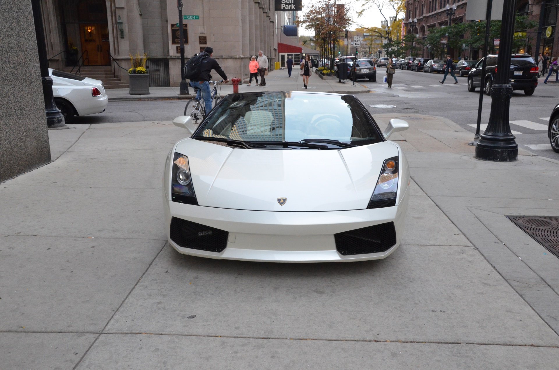 2008, Lamborghini, Gallardo, Spyder, Cars, Baloon, White Wallpaper