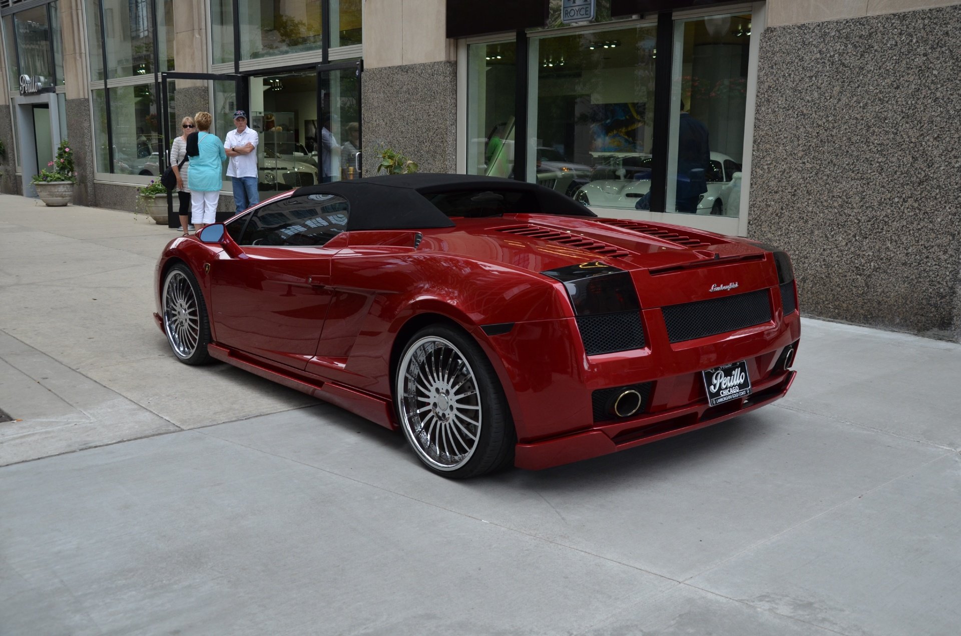 2007, Lamborghini, Gallardo, Spyder, Cars, Nero, Noctis, Red Wallpaper
