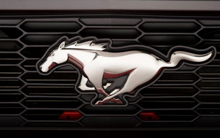 ford, Mustang, Logo, Wallpaper HD Wallpaper Desktop Background