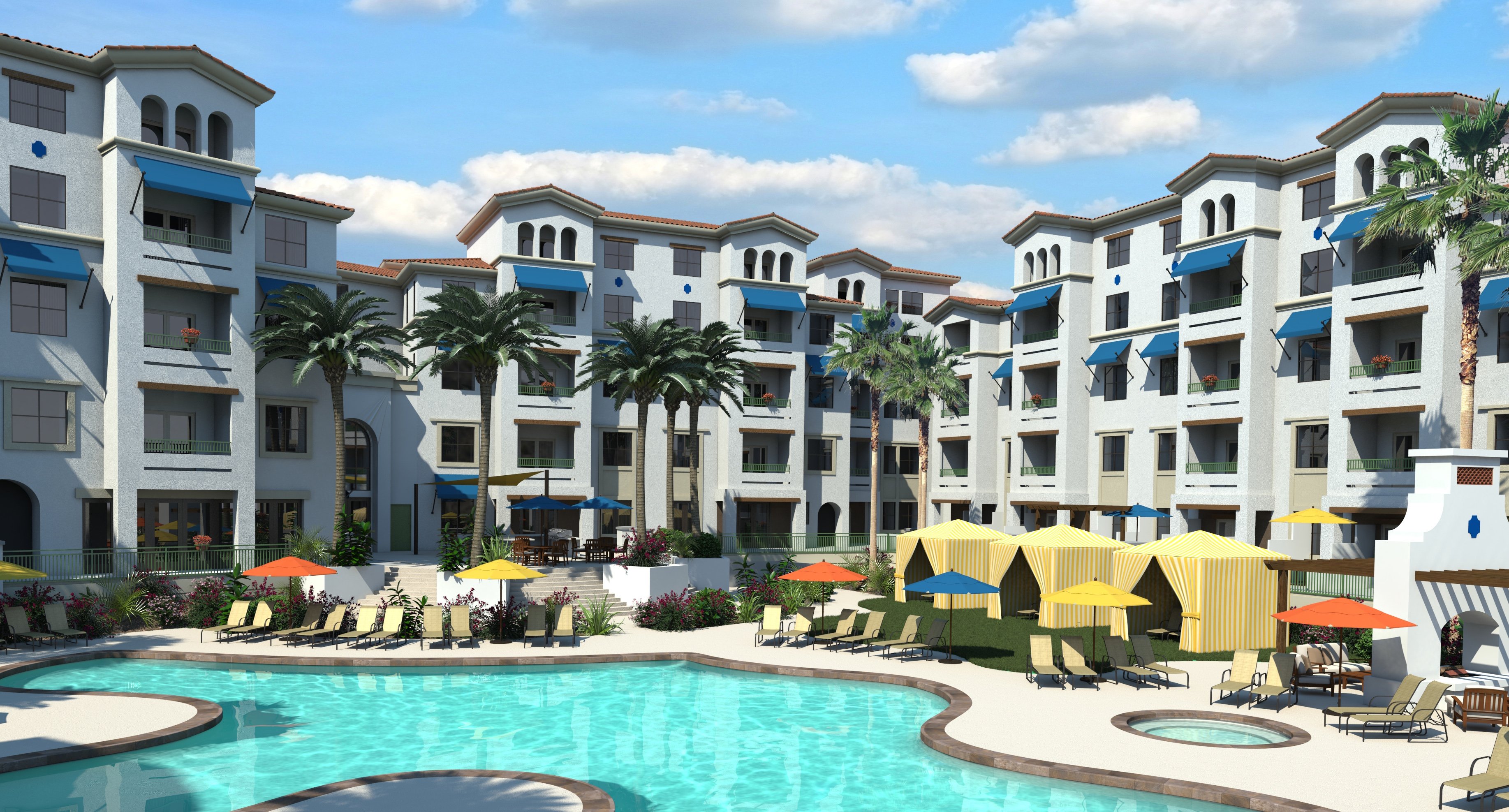 apartment, Condo, Interior, Design, House, Building, Architecture, Swimming, Pool Wallpaper