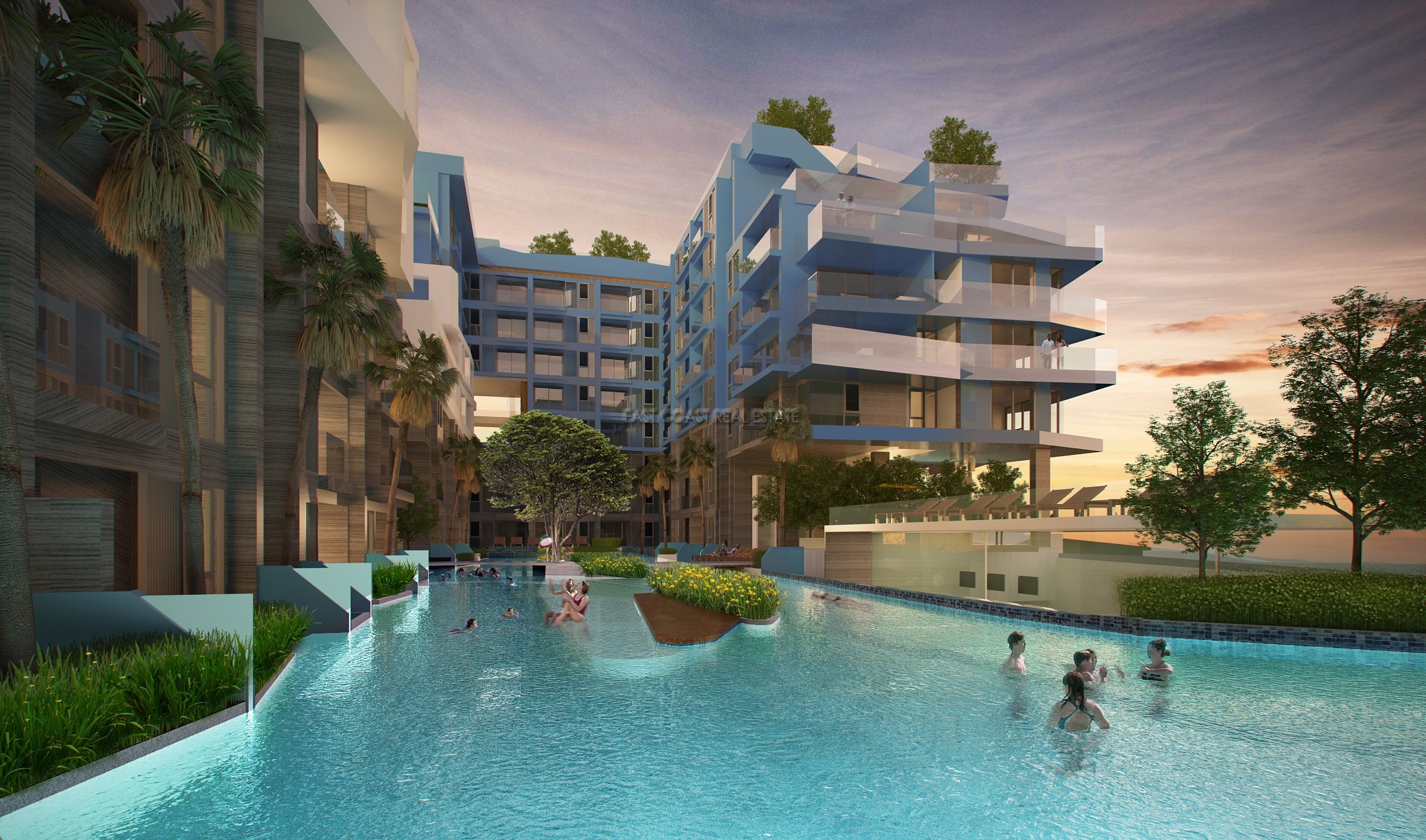 apartment, Condo, Interior, Design, House, Building, Architecture, Swimming, Pool Wallpaper