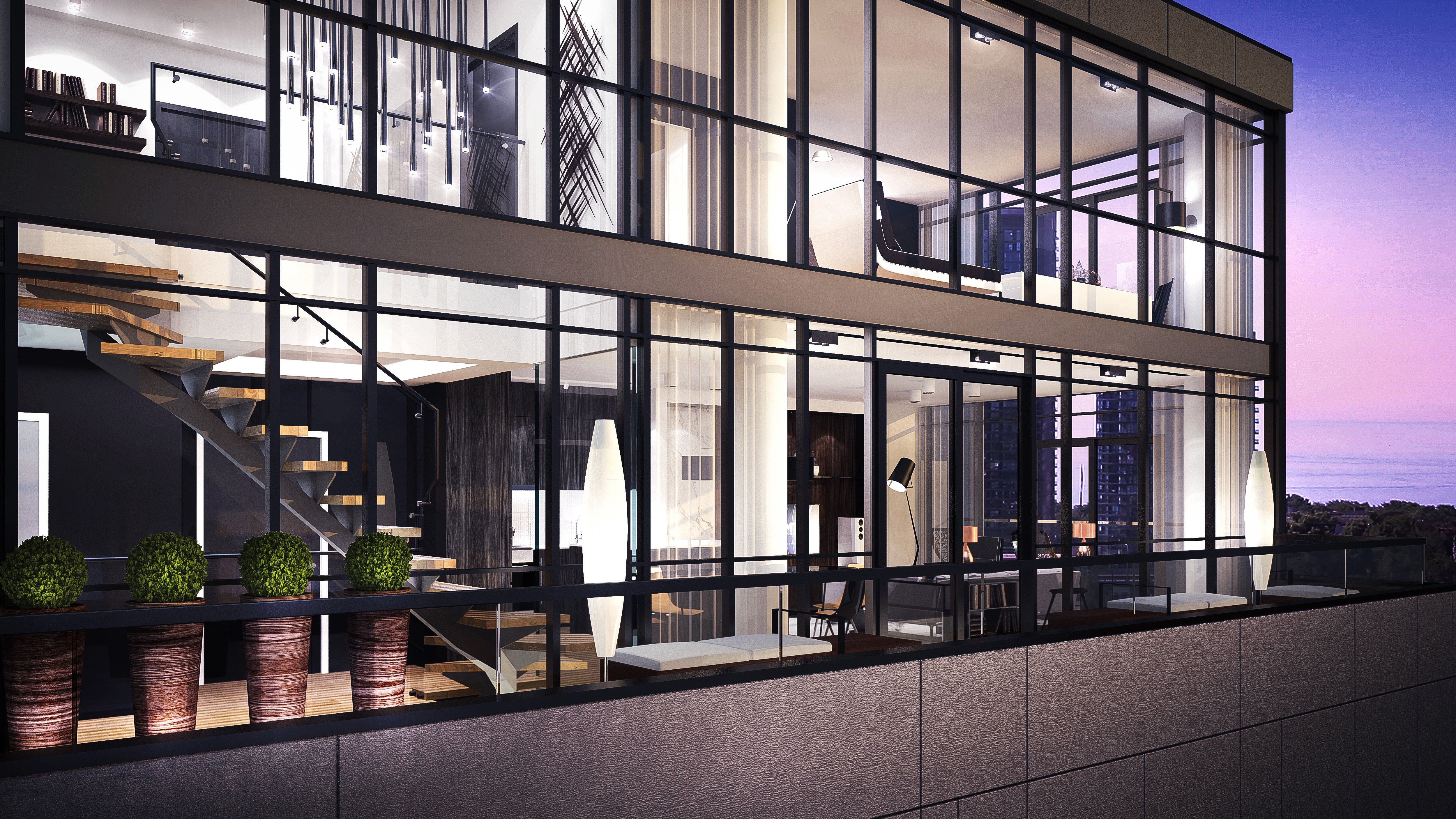 apartment, Condo, Interior, Design, House, Building, Architecture Wallpaper