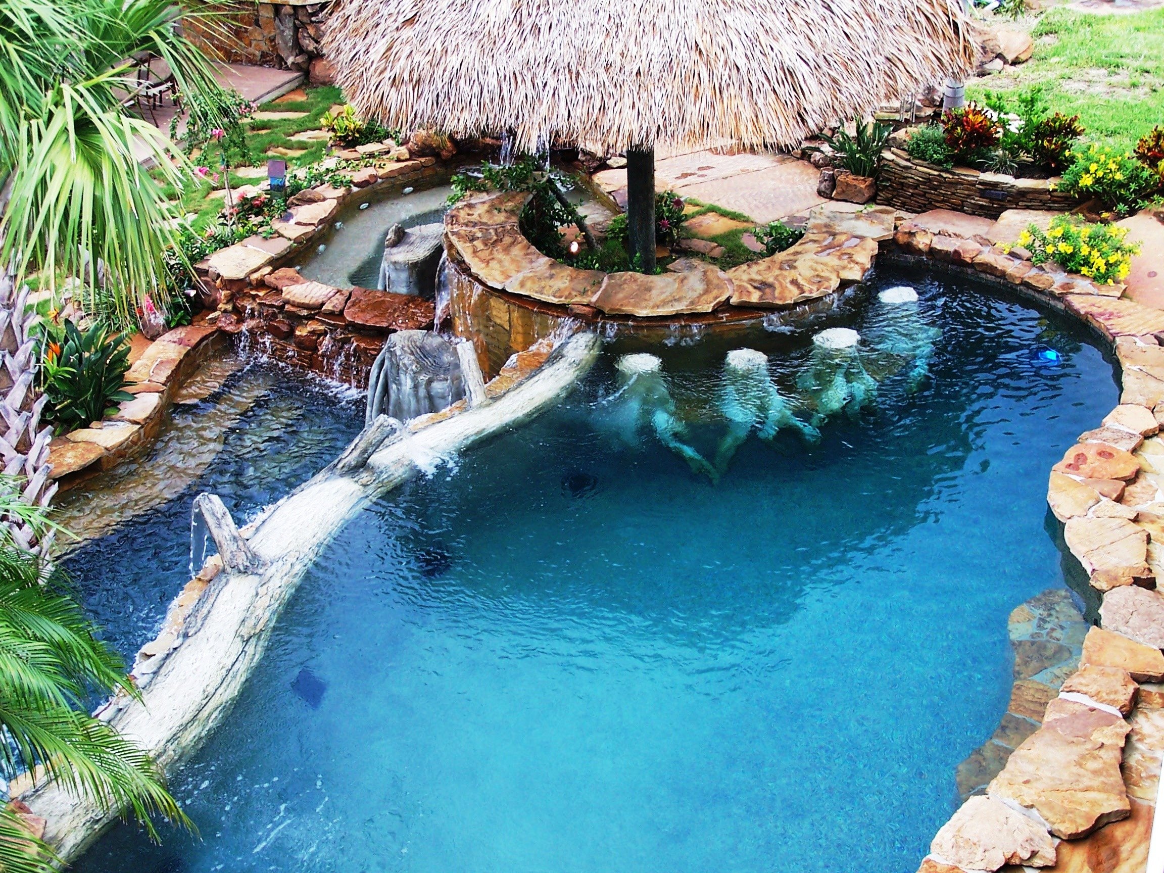 swimming, Pool, Architecture, Interior, Design, Summer, Swim Wallpaper