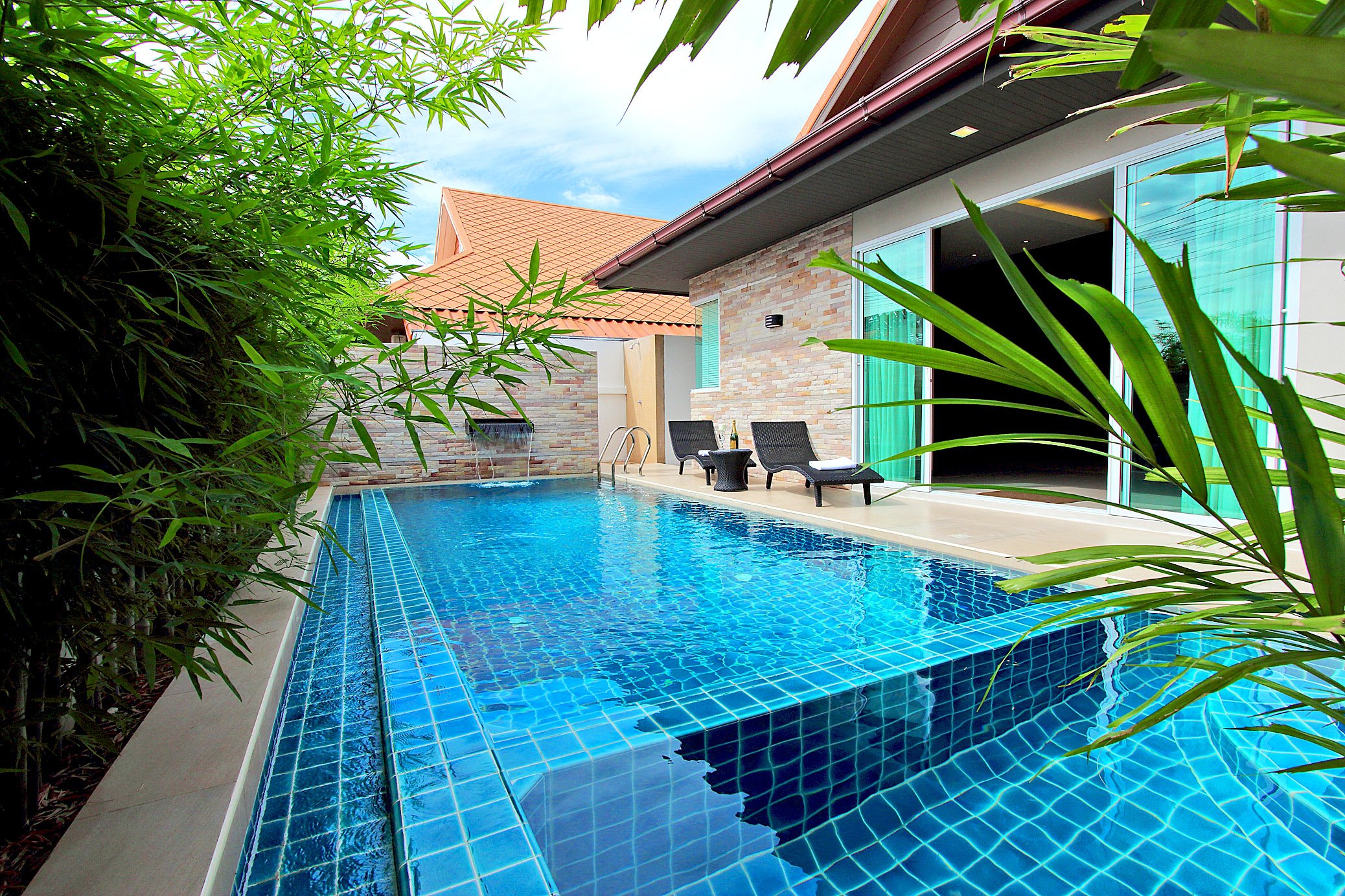 swimming, Pool, Architecture, Interior, Design, Summer, Swim Wallpaper
