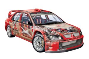 mitsubishi, Lancer, Wrc, Cars, Rally, 2004