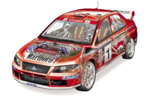 mitsubishi, Lancer, Evo, Vii, Wrc, Rally, Cars, 2001