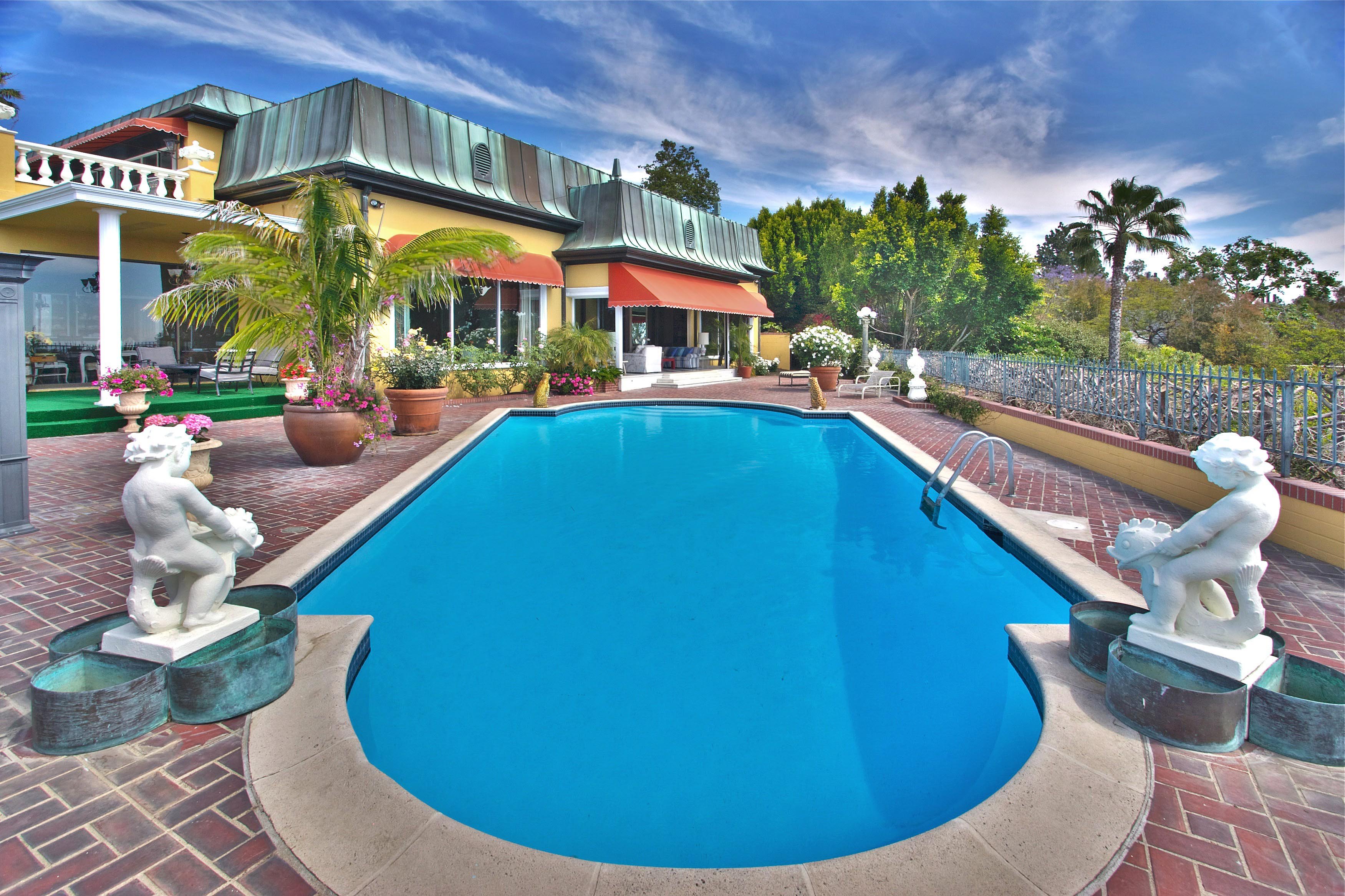 mansion, House, Building, Architecture, Interior, Design, Swimming, Pool Wallpaper