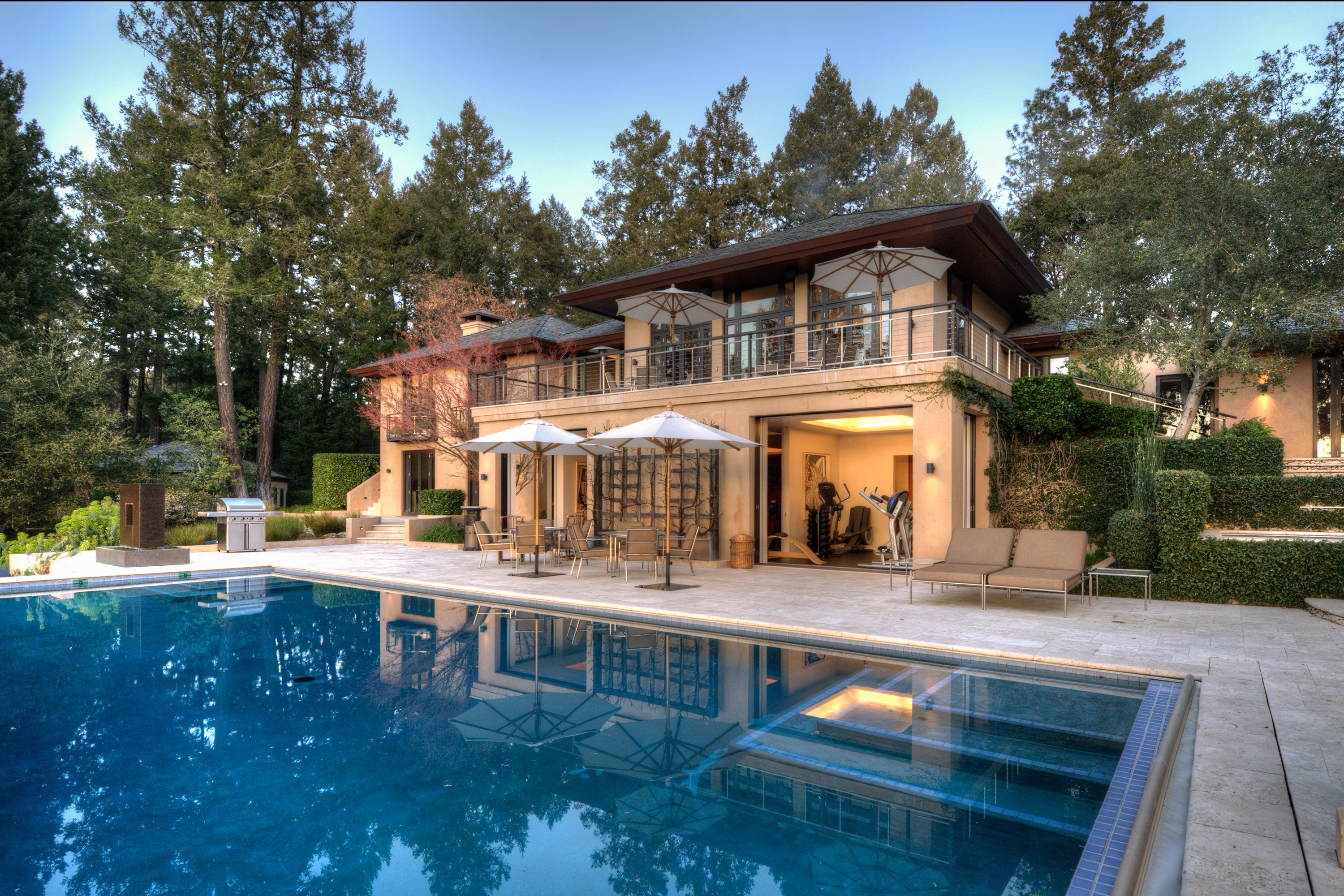 mansion, House, Building, Architecture, Interior, Design, Swimming, Pool Wallpaper