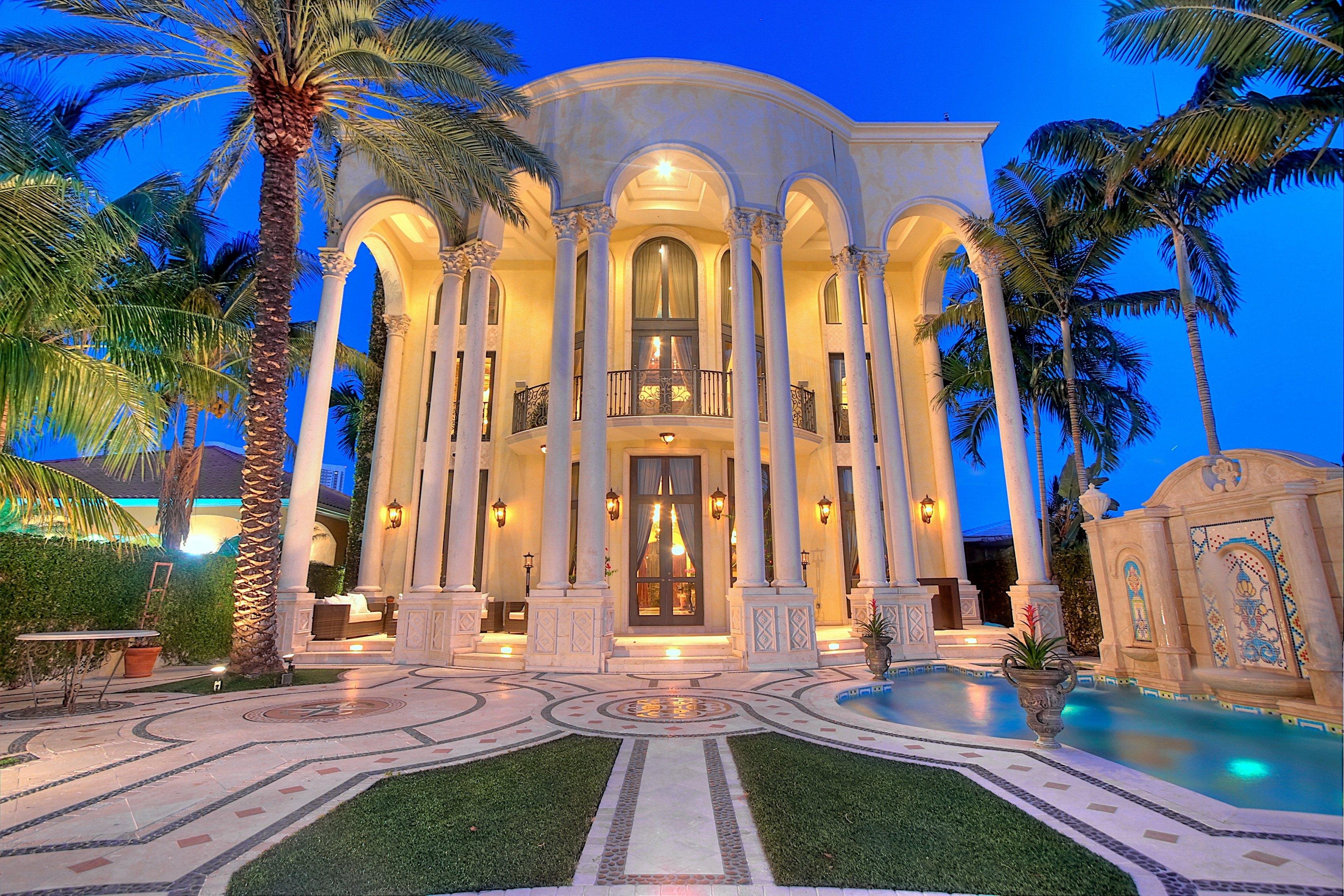 mansion, House, Building, Architecture, Interior, Design, Swimming, Pool Wallpaper