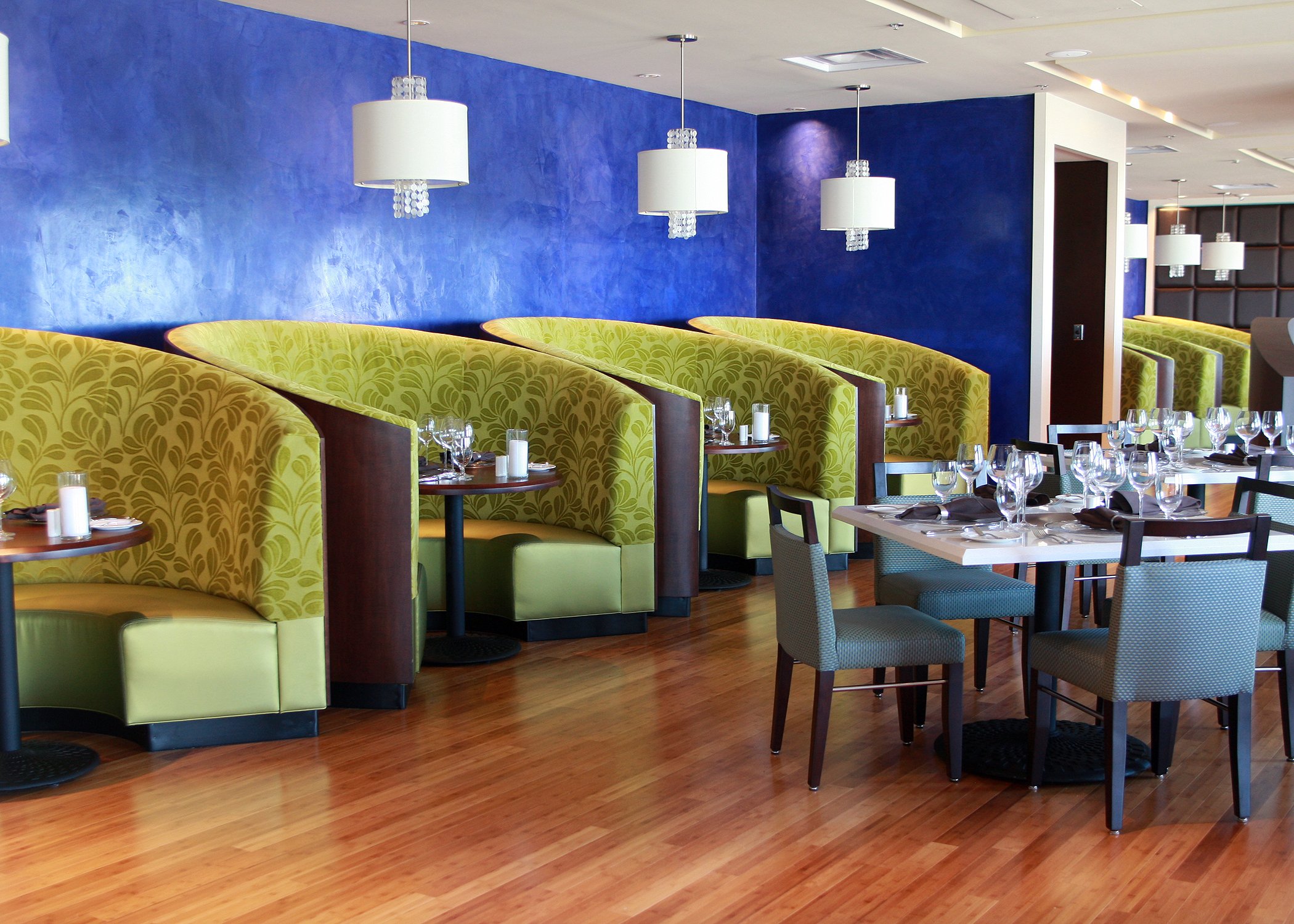 restaurant, Food, Architecture, Interior, Design, Room Wallpaper