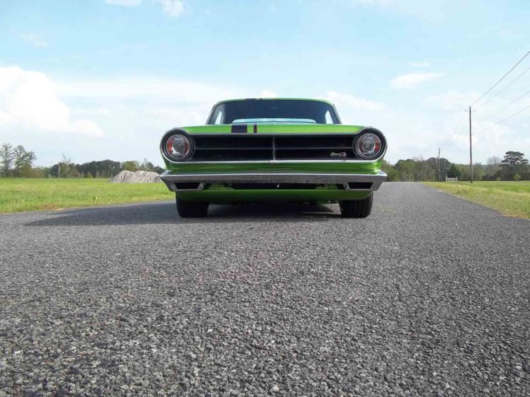 1965, Dodge, Dart, Coupe, Hardtop, Street, Machine, Pro, Touring, Green, Usa,  03 HD Wallpaper Desktop Background