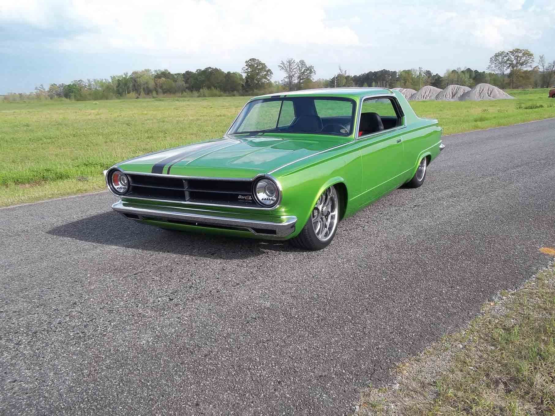 1965, Dodge, Dart, Coupe, Hardtop, Street, Machine, Pro, Touring, Green, Usa,  02 Wallpaper