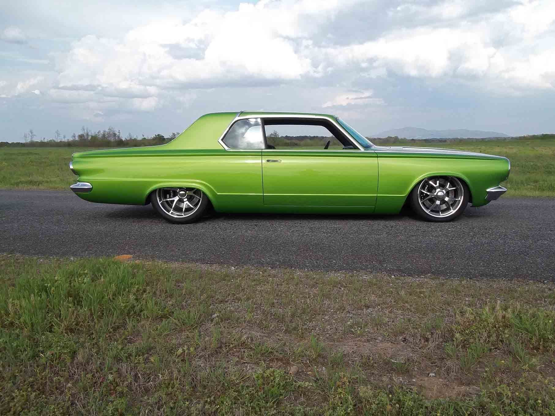 1965, Dodge, Dart, Coupe, Hardtop, Street, Machine, Pro, Touring, Green, Usa,  07 Wallpaper