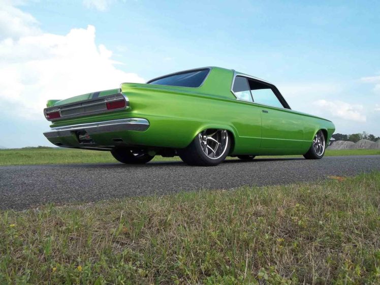 1965, Dodge, Dart, Coupe, Hardtop, Street, Machine, Pro, Touring, Green, Usa,  11 HD Wallpaper Desktop Background