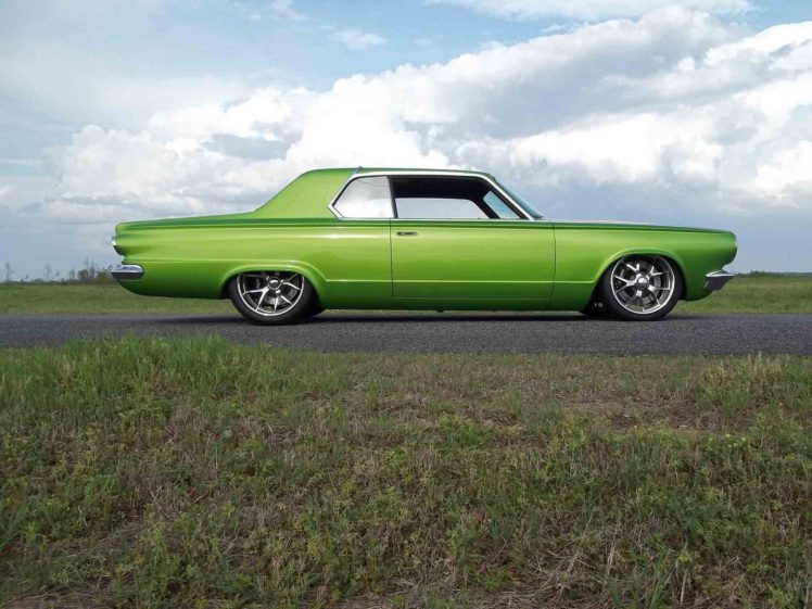 1965, Dodge, Dart, Coupe, Hardtop, Street, Machine, Pro, Touring, Green, Usa,  10 HD Wallpaper Desktop Background