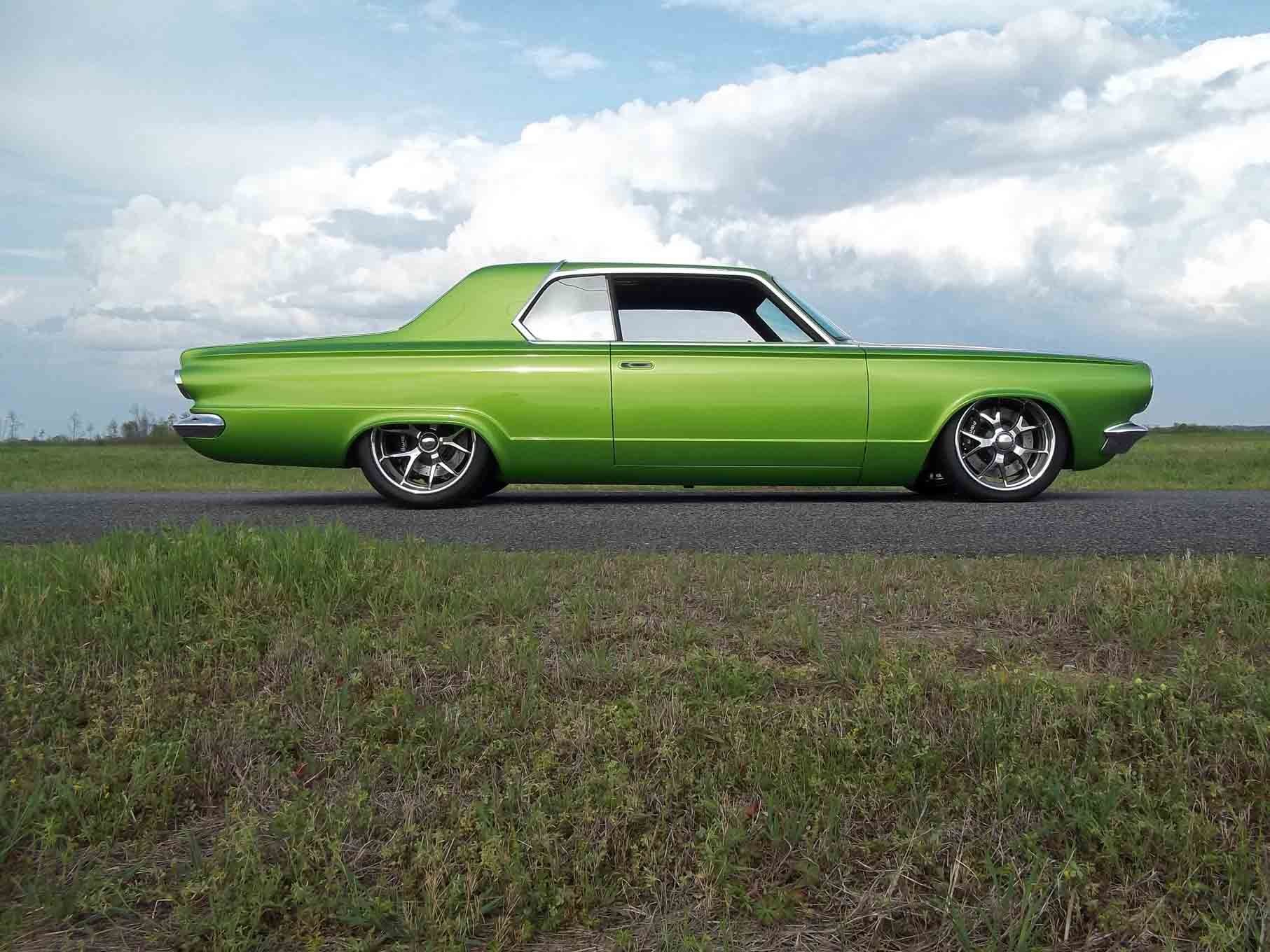 1965, Dodge, Dart, Coupe, Hardtop, Street, Machine, Pro, Touring, Green, Usa,  10 Wallpaper