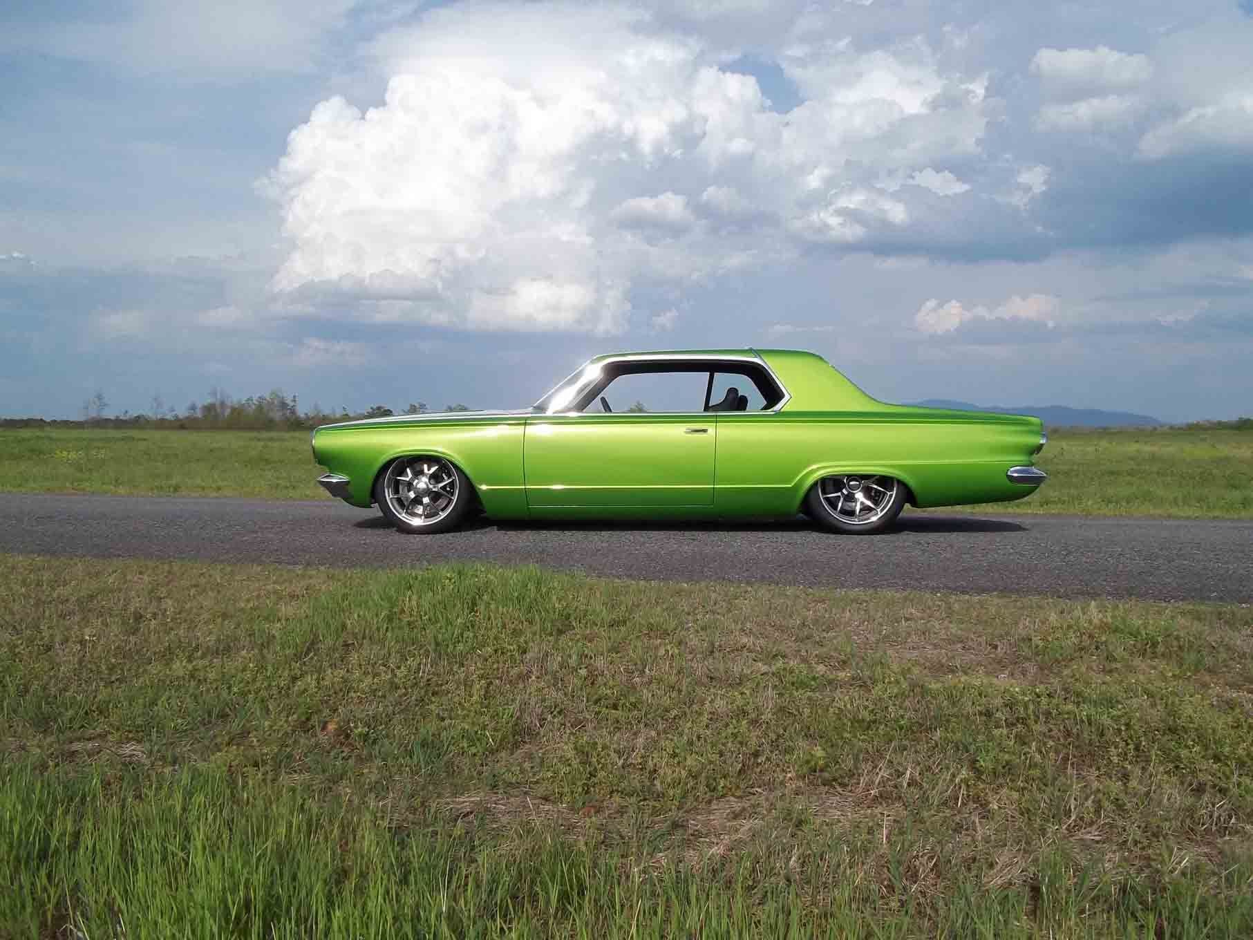 1965, Dodge, Dart, Coupe, Hardtop, Street, Machine, Pro, Touring, Green, Usa,  20 Wallpaper