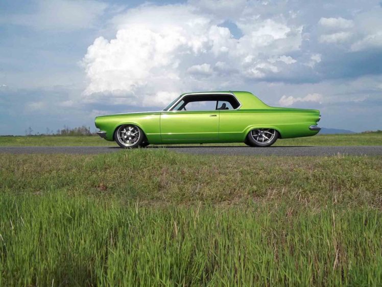 1965, Dodge, Dart, Coupe, Hardtop, Street, Machine, Pro, Touring, Green, Usa,  21 HD Wallpaper Desktop Background