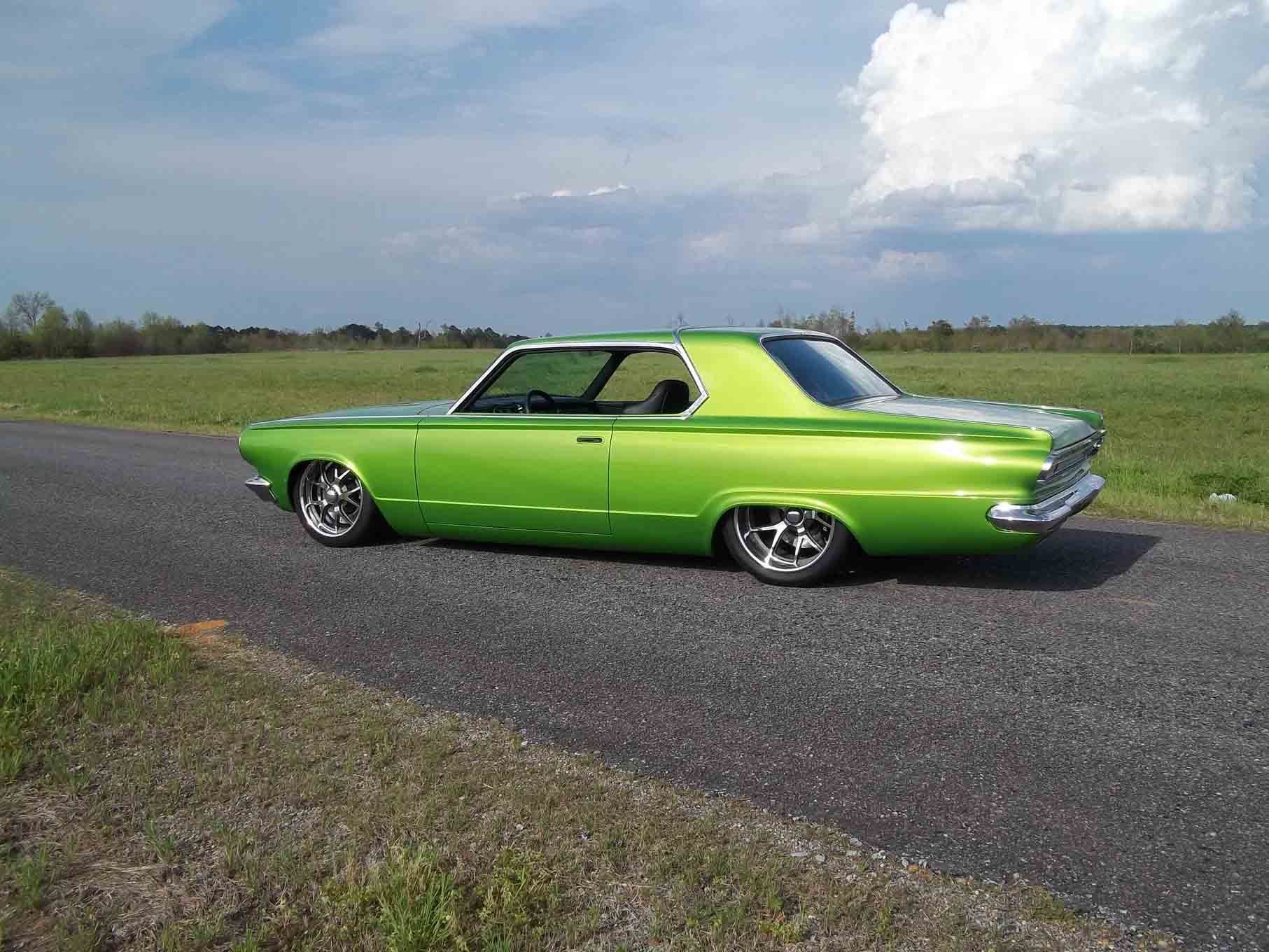 1965, Dodge, Dart, Coupe, Hardtop, Street, Machine, Pro, Touring, Green, Usa,  22 Wallpaper
