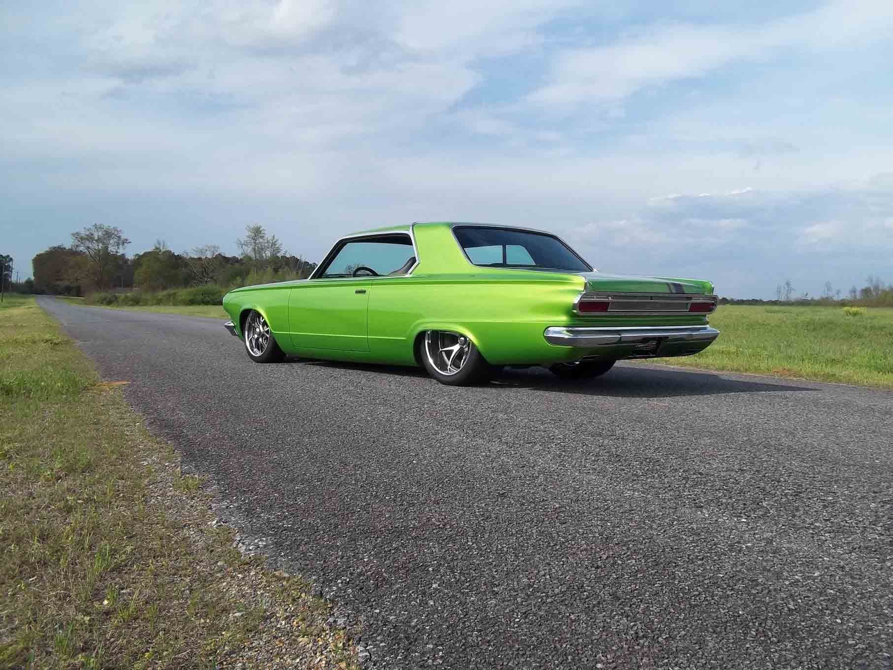 1965, Dodge, Dart, Coupe, Hardtop, Street, Machine, Pro, Touring, Green, Usa,  25 Wallpaper