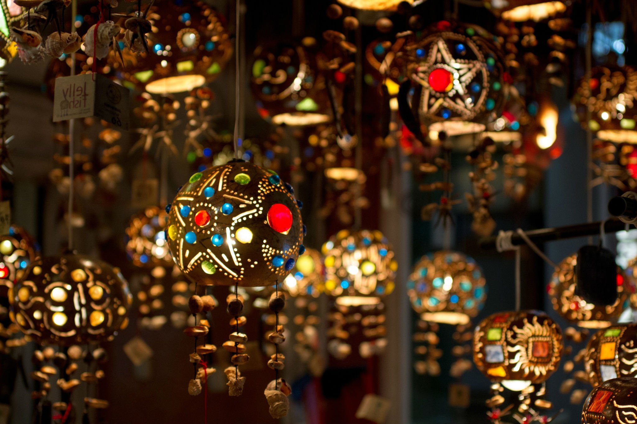 lamp, Light, Lights, Design, Bokeh, Furniture, Interior, Design Wallpaper