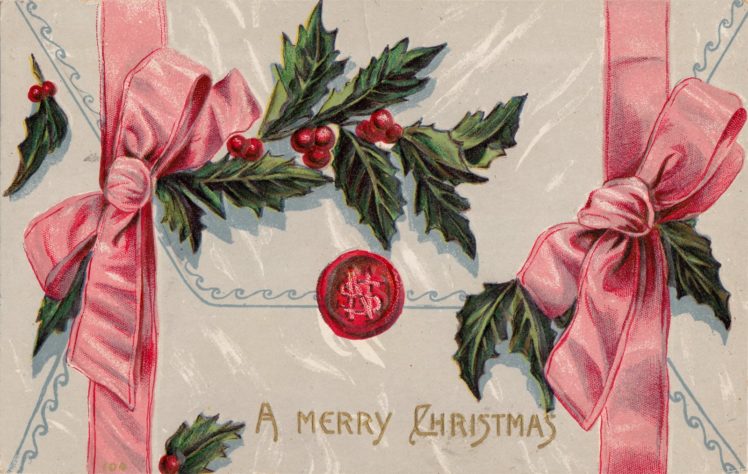 postcard, Paper, Poster, Advertising, Vintage, Retro, Antique, Christmas HD Wallpaper Desktop Background