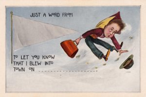 postcard, Paper, Poster, Advertising, Vintage, Retro, Antique, Comedy, Humor, Funny