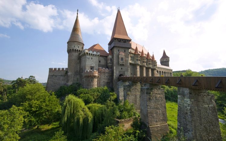 castillo, Corvin, Rumania HD Wallpaper Desktop Background