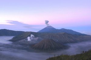 bromo, Indonesia, Sunset, Volcano, Landscape