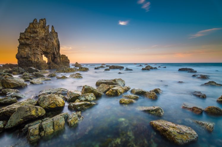 costa, De, Cantabria, Spain, Beach, Shore, Coast, Ocean, Sea HD Wallpaper Desktop Background