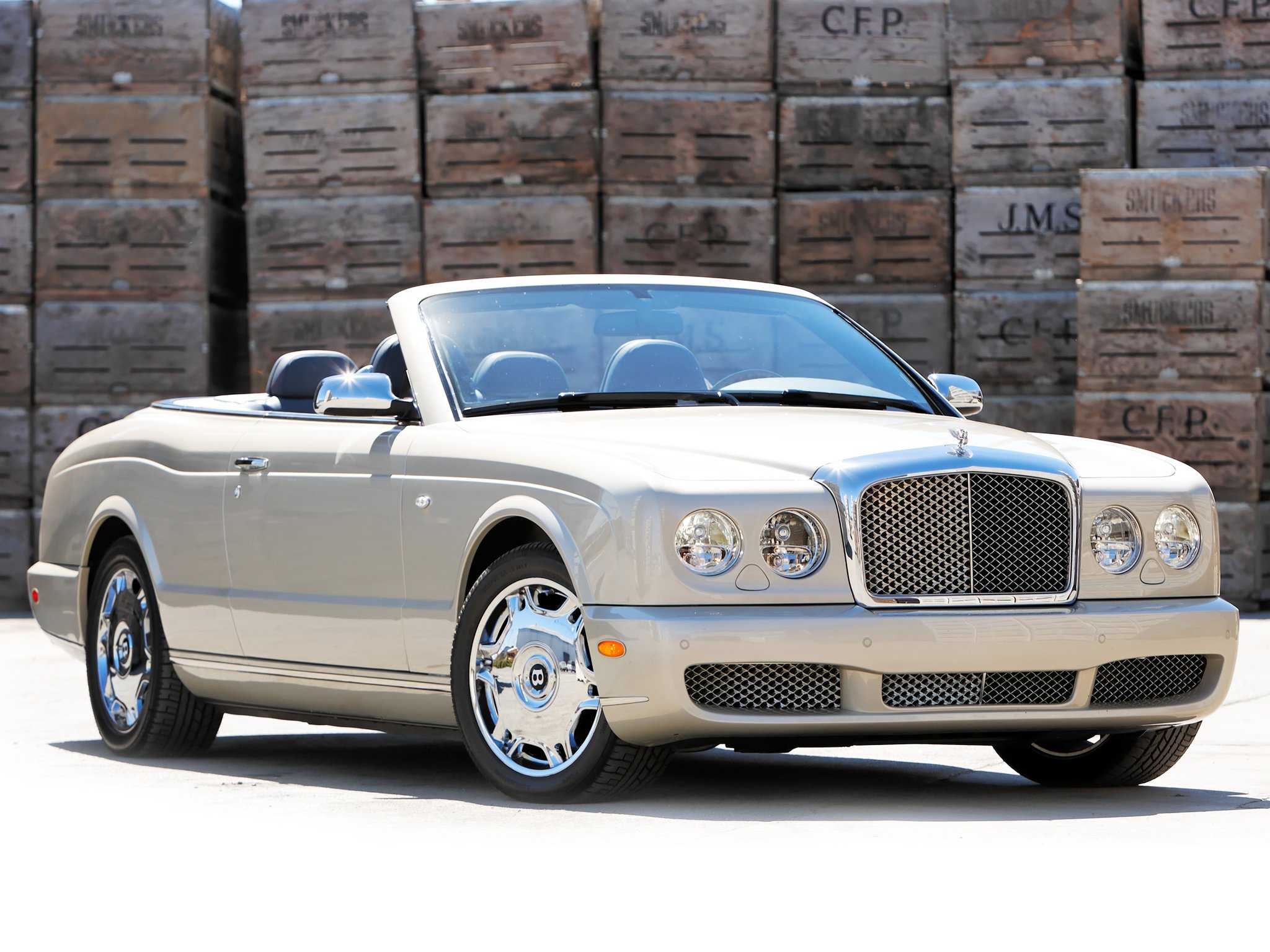 bentley, Azure, Cars, Convertible, Us spec, 2007 Wallpaper