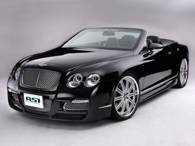 asi, Bentley, Continental, Gtc, Convertible, Cars, Modified, 2008 HD Wallpaper Desktop Background