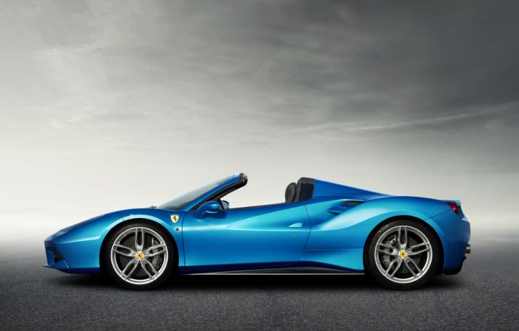 ferrari, 488, Spider, Cars, 2015 HD Wallpaper Desktop Background