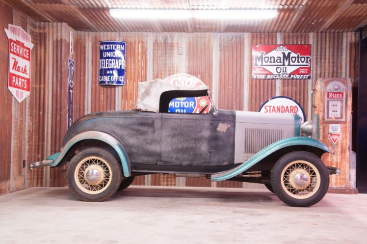 1932, Ford, Roadster, Classic, Old, Vintage, Retro, Unrestored, Usa,  03 HD Wallpaper Desktop Background