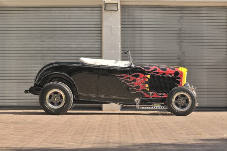 1932, Ford, Roadster, Hightboy, Hotrod, Hot, Rod, Vintage, Usa,  03 HD Wallpaper Desktop Background