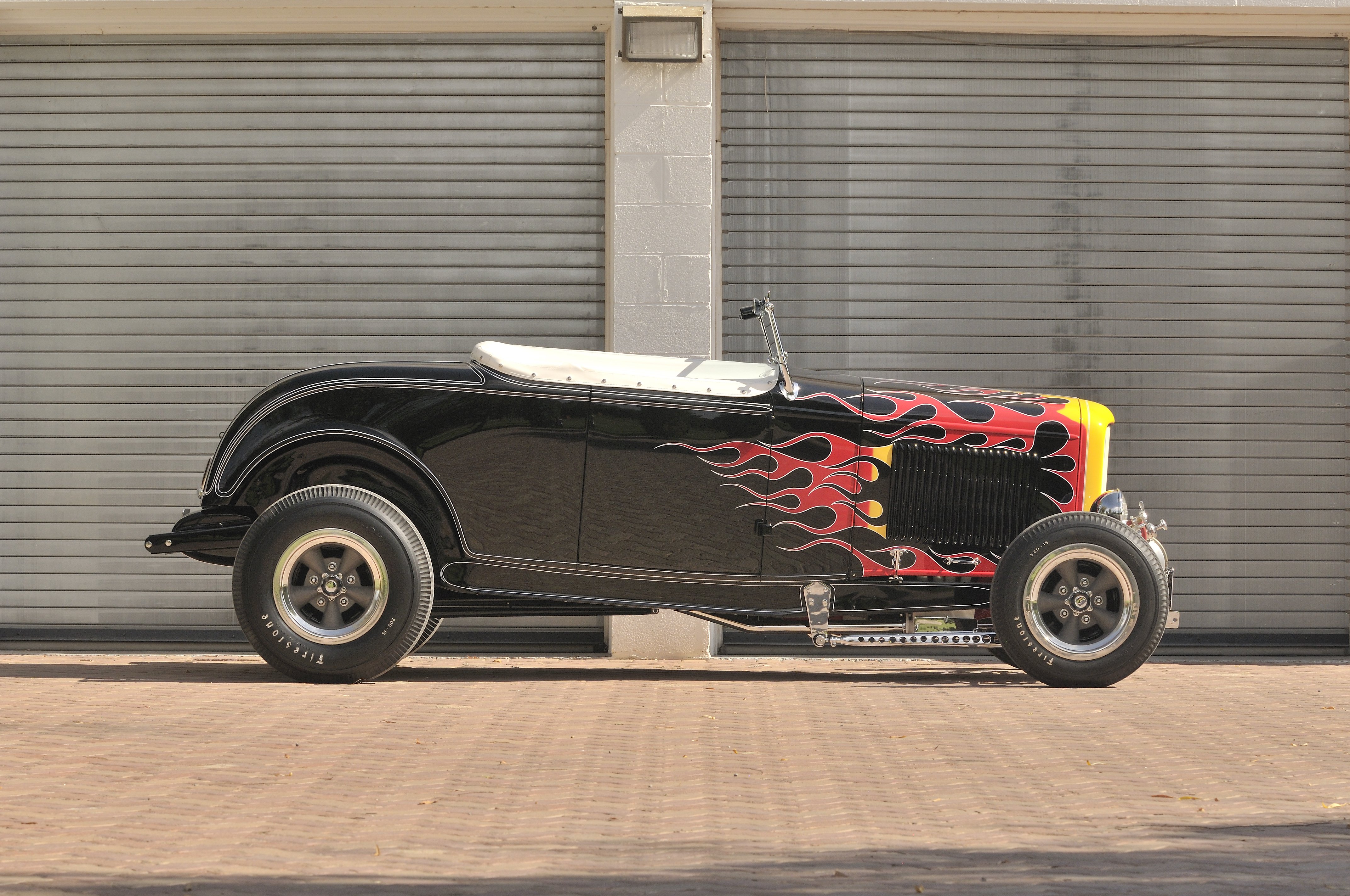 1932, Ford, Roadster, Hightboy, Hotrod, Hot, Rod, Vintage, Usa,  03 Wallpaper