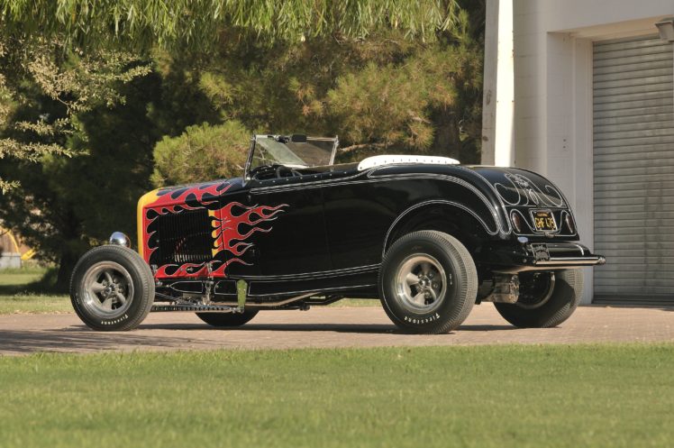1932, Ford, Roadster, Hightboy, Hotrod, Hot, Rod, Vintage, Usa,  04 HD Wallpaper Desktop Background