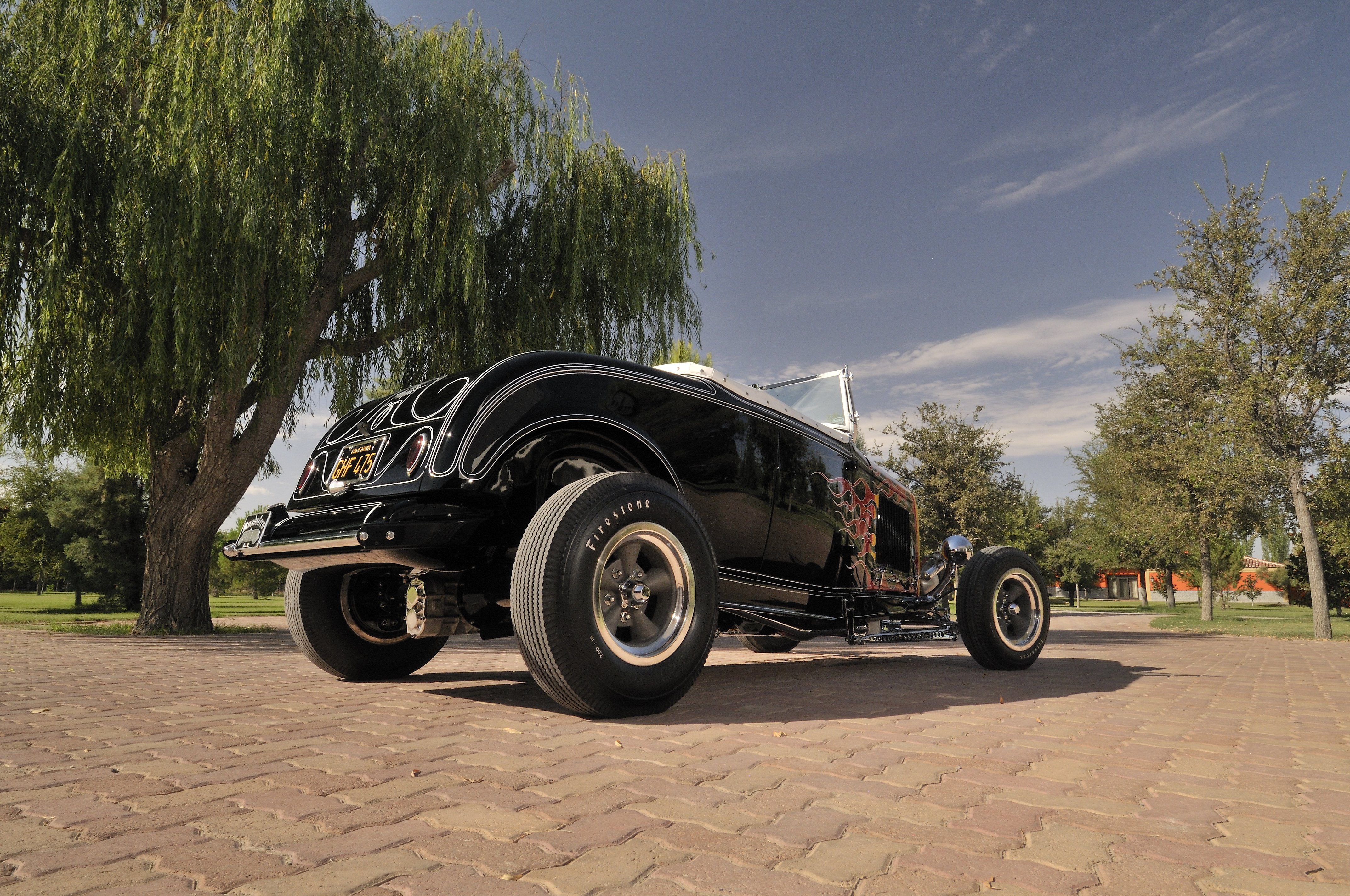 1932, Ford, Roadster, Hightboy, Hotrod, Hot, Rod, Vintage, Usa,  07 Wallpaper