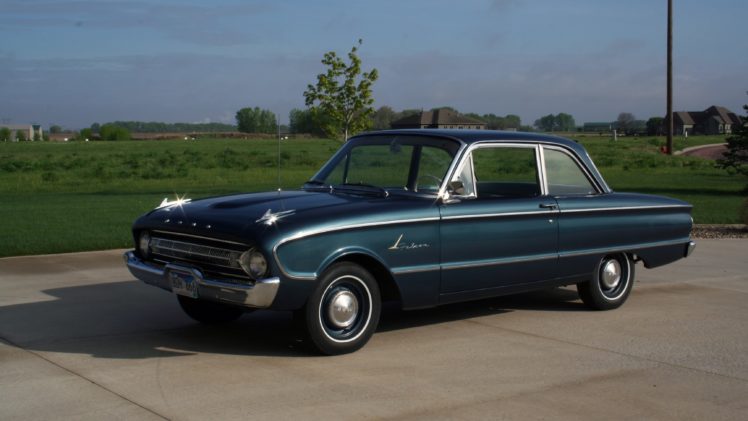 1961, Ford, Falcon, Sedan, Classic, Original, Old, Usa,  01 HD Wallpaper Desktop Background