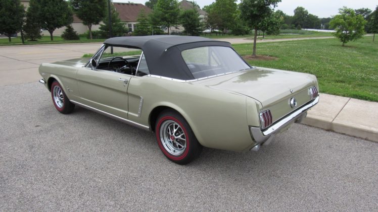 1965, Ford, Mustang, Convertible, Muscle, Classic, Original, Usa,  03 HD Wallpaper Desktop Background