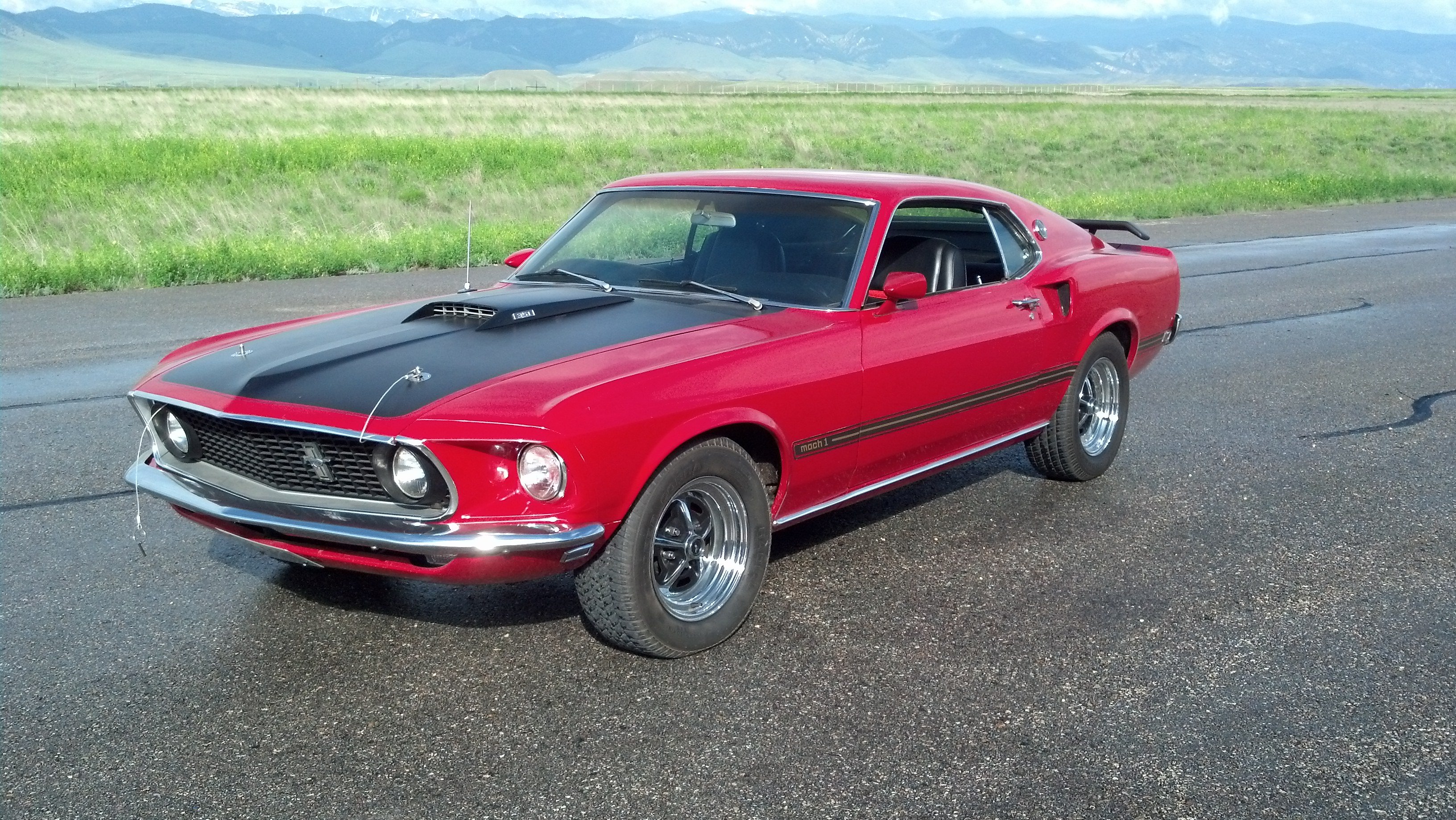 1969 Mustang Fastback Wallpaper
