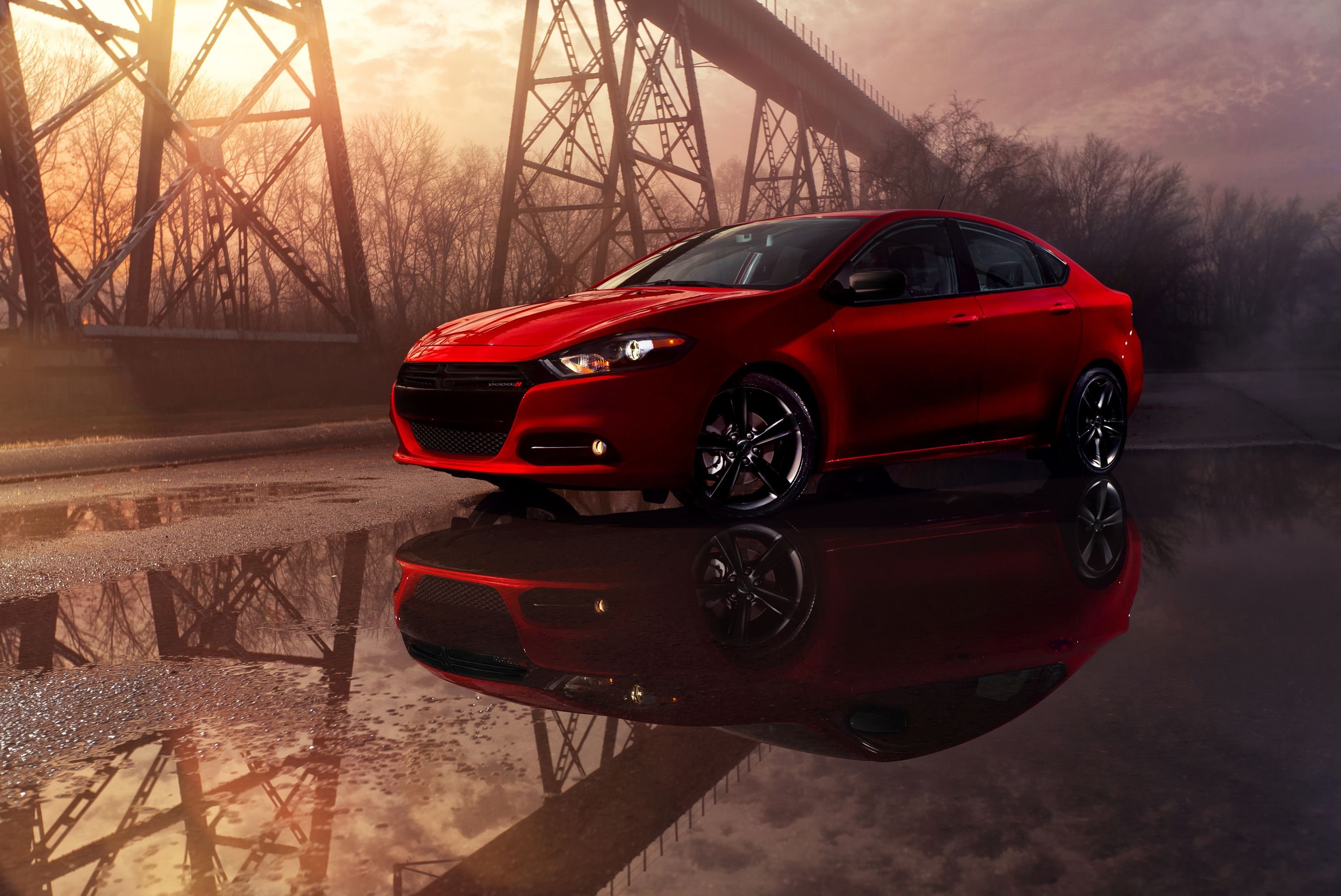 2014, Dodge, Dart, Blacktop, Usa,  01 Wallpaper