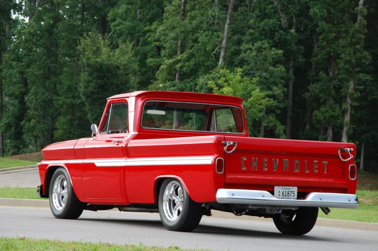 1965, Chevrolet, Chevy, C 10, Pickup, Fleetside, Street, Rod, Streetrod, Custom, Usa,  02 HD Wallpaper Desktop Background